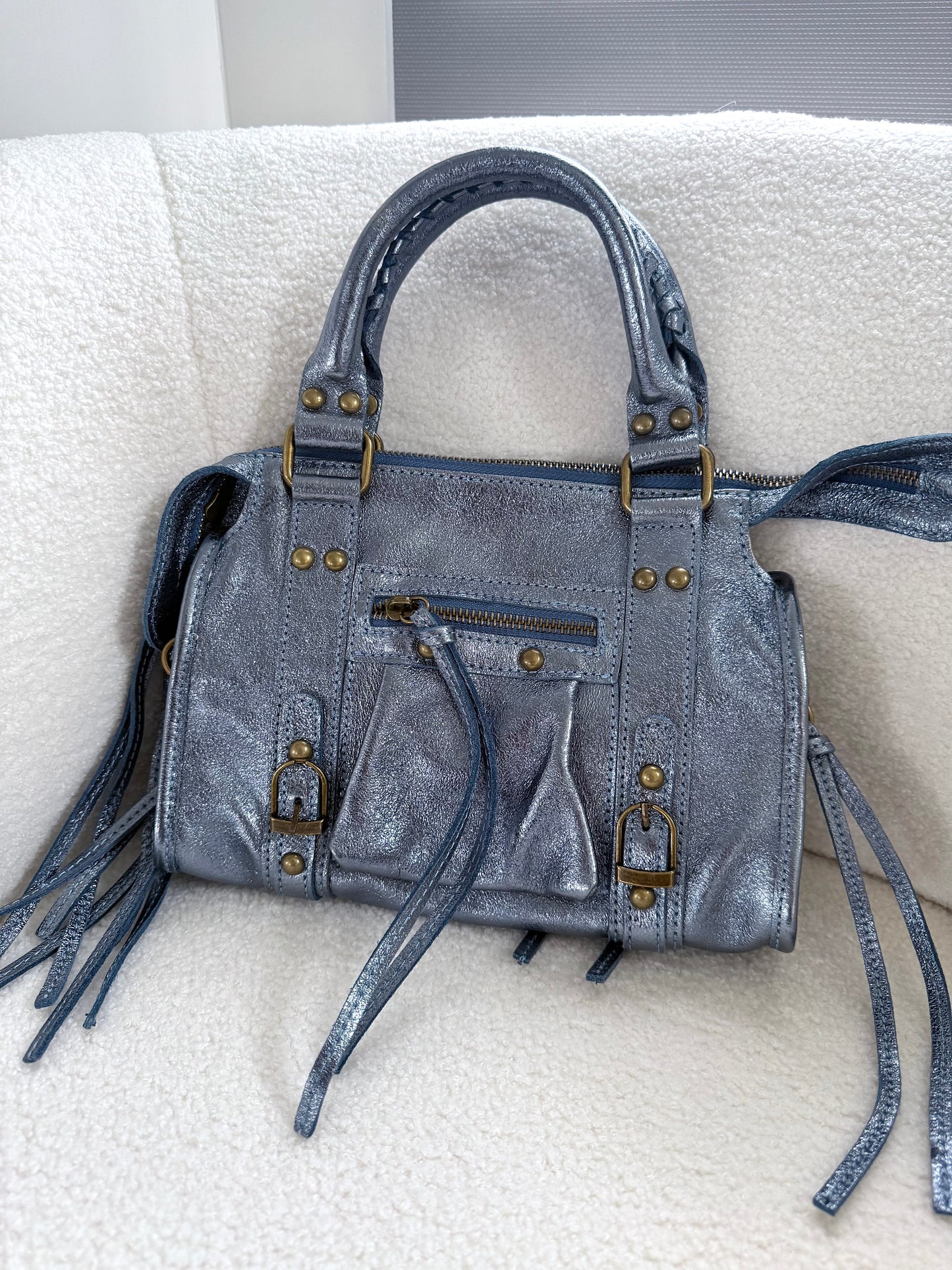 Sac à main Clara bleu