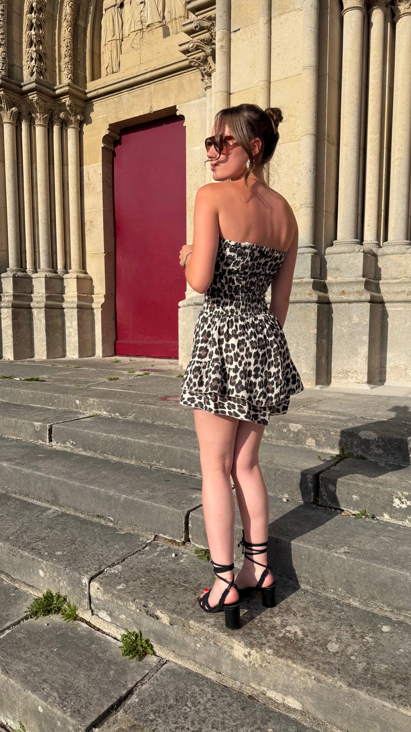 Jupe short bustier