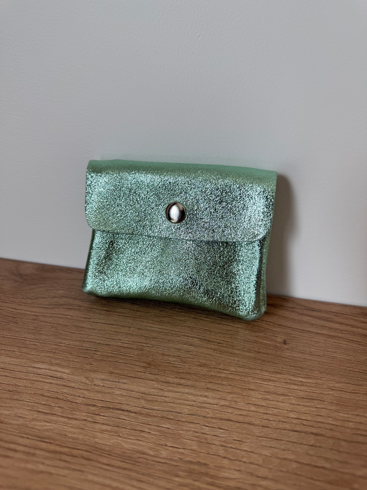 Petit porte monnaie bleu/vert