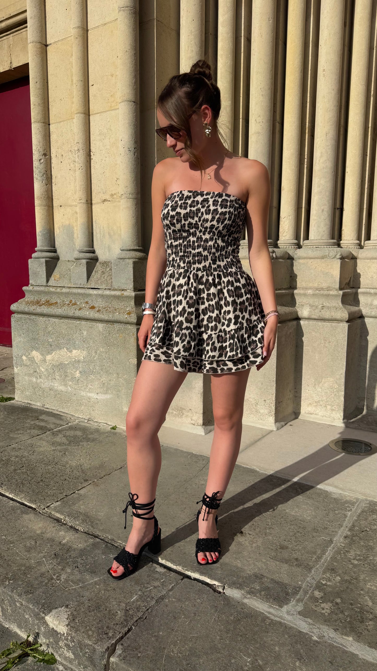 Jupe short bustier