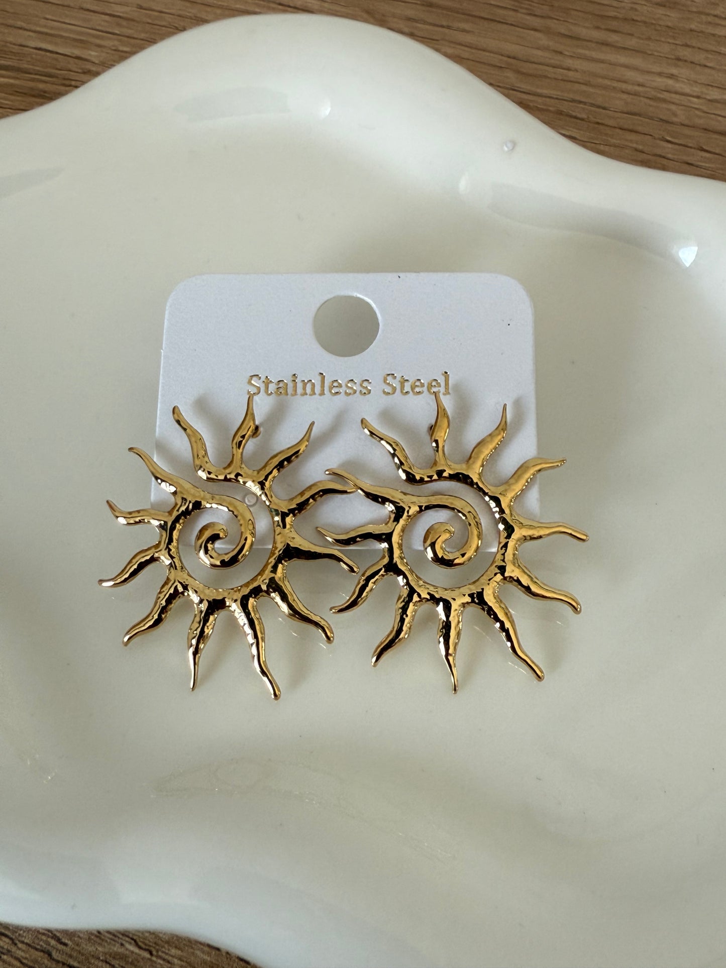 Boucles d’oreilles « Sun »