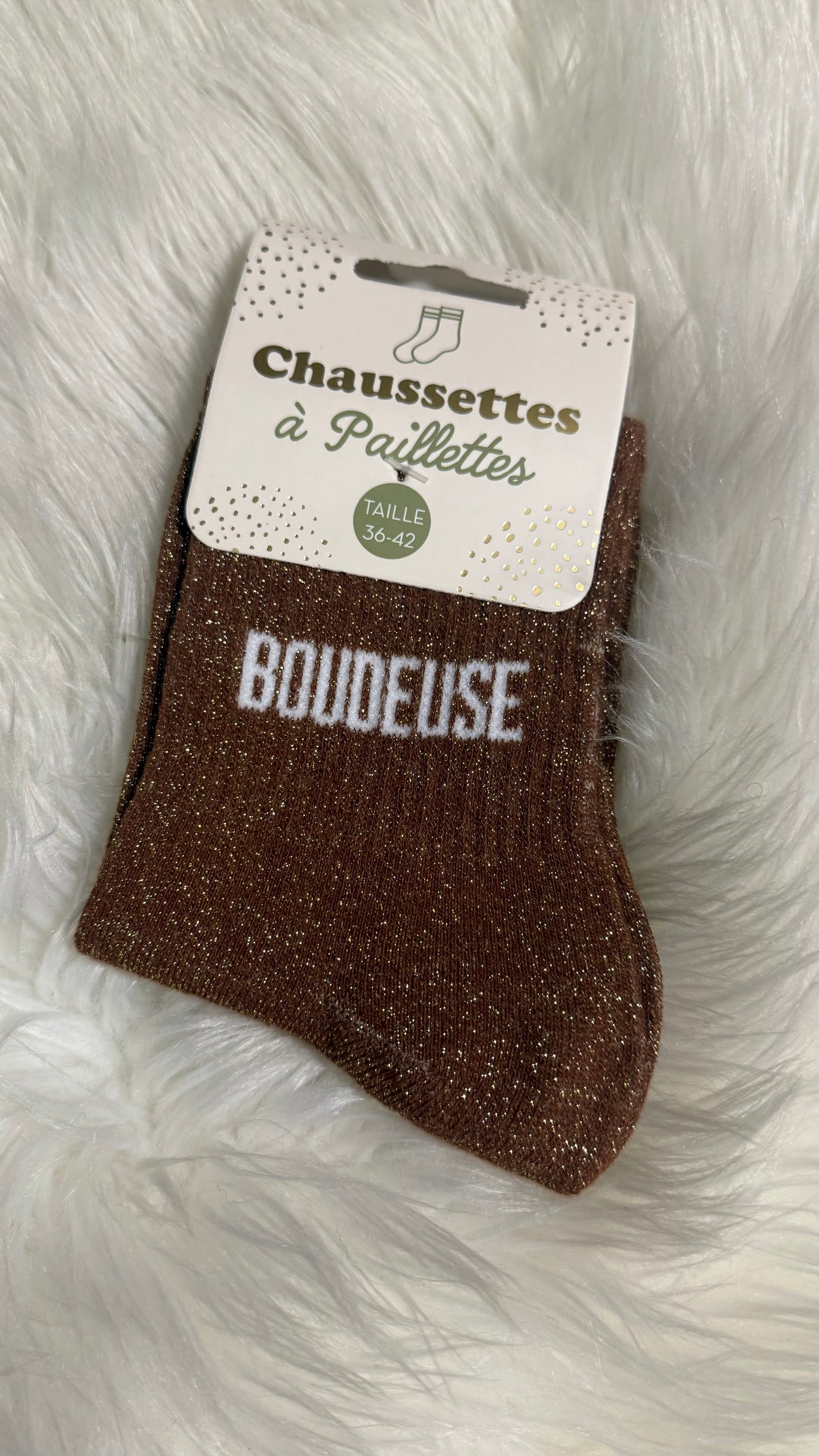 Chaussette « Boudeuse »