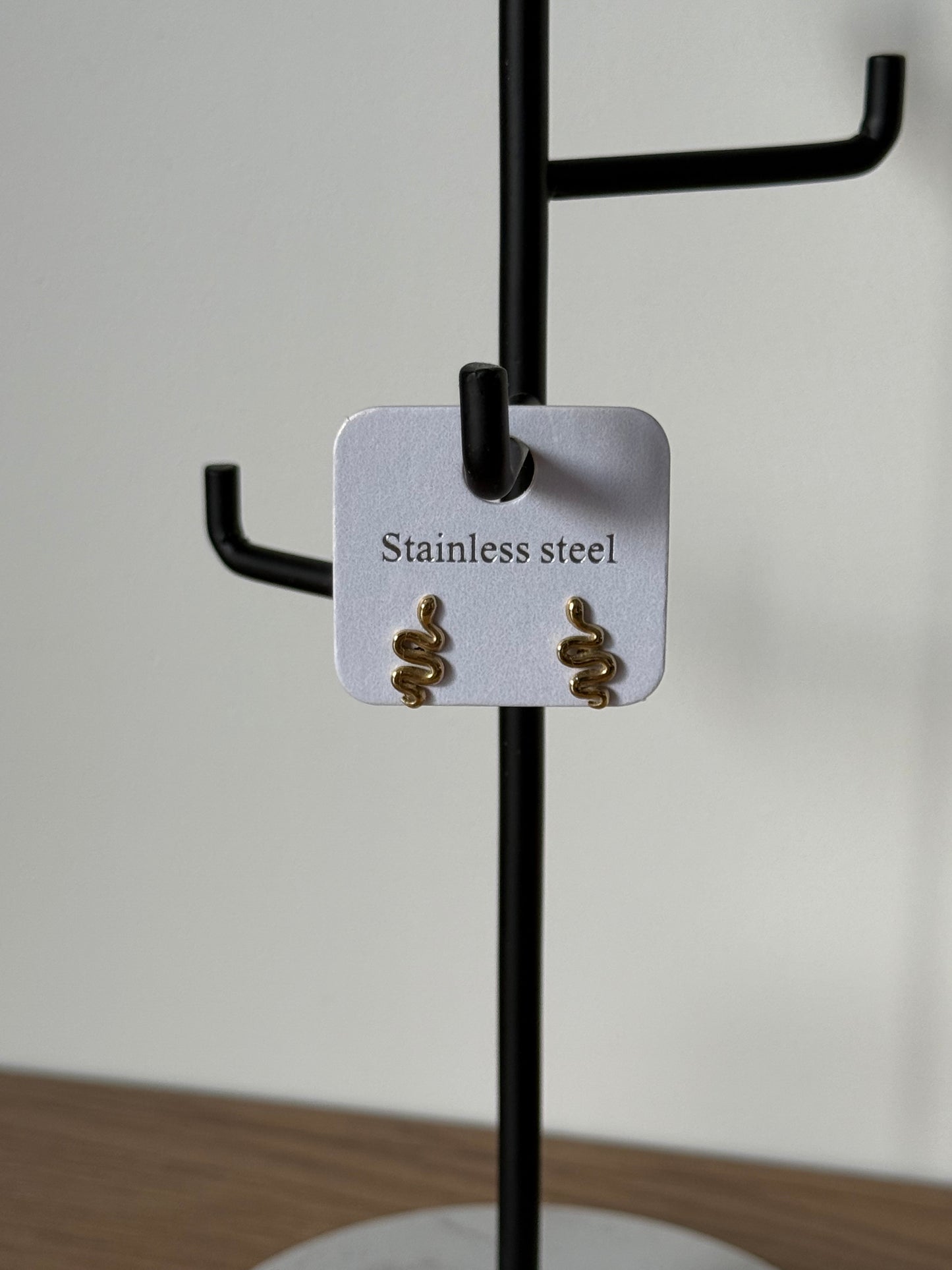 Boucles d’oreilles « Serpent »