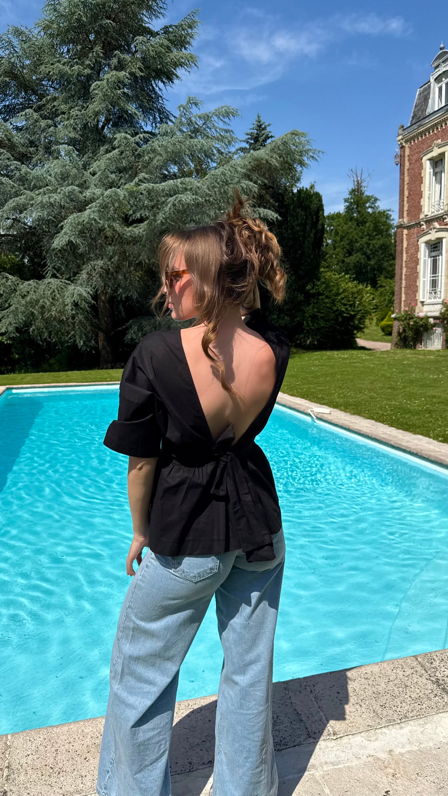 Blouse noir