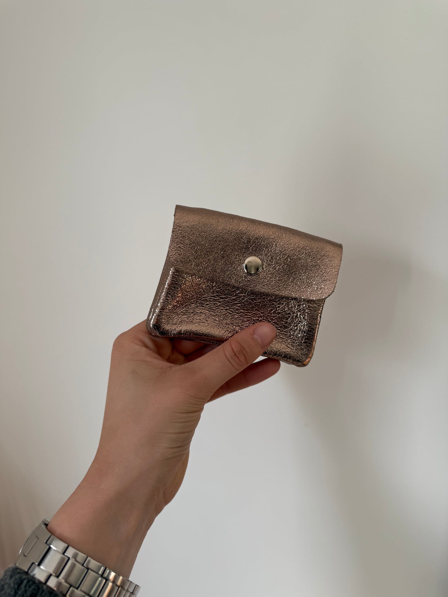 Petit porte monnaie taupe
