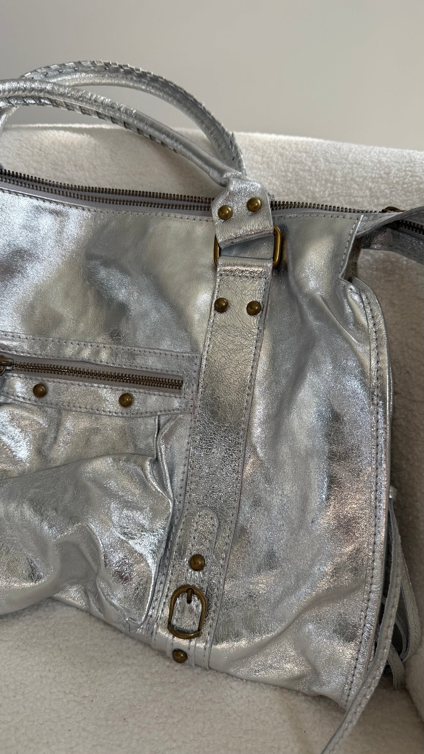 Sac Mila argenté