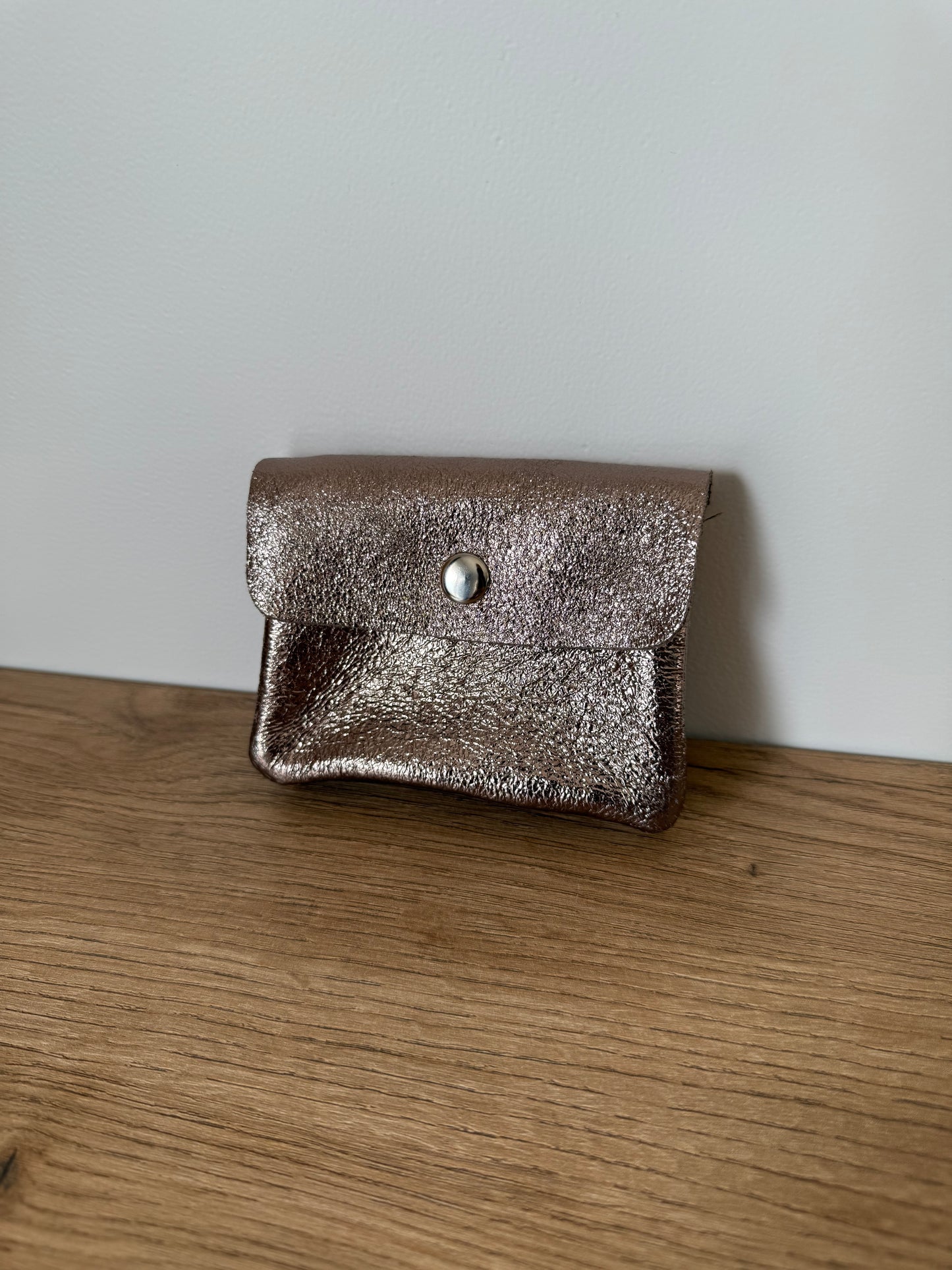 Petit porte monnaie taupe