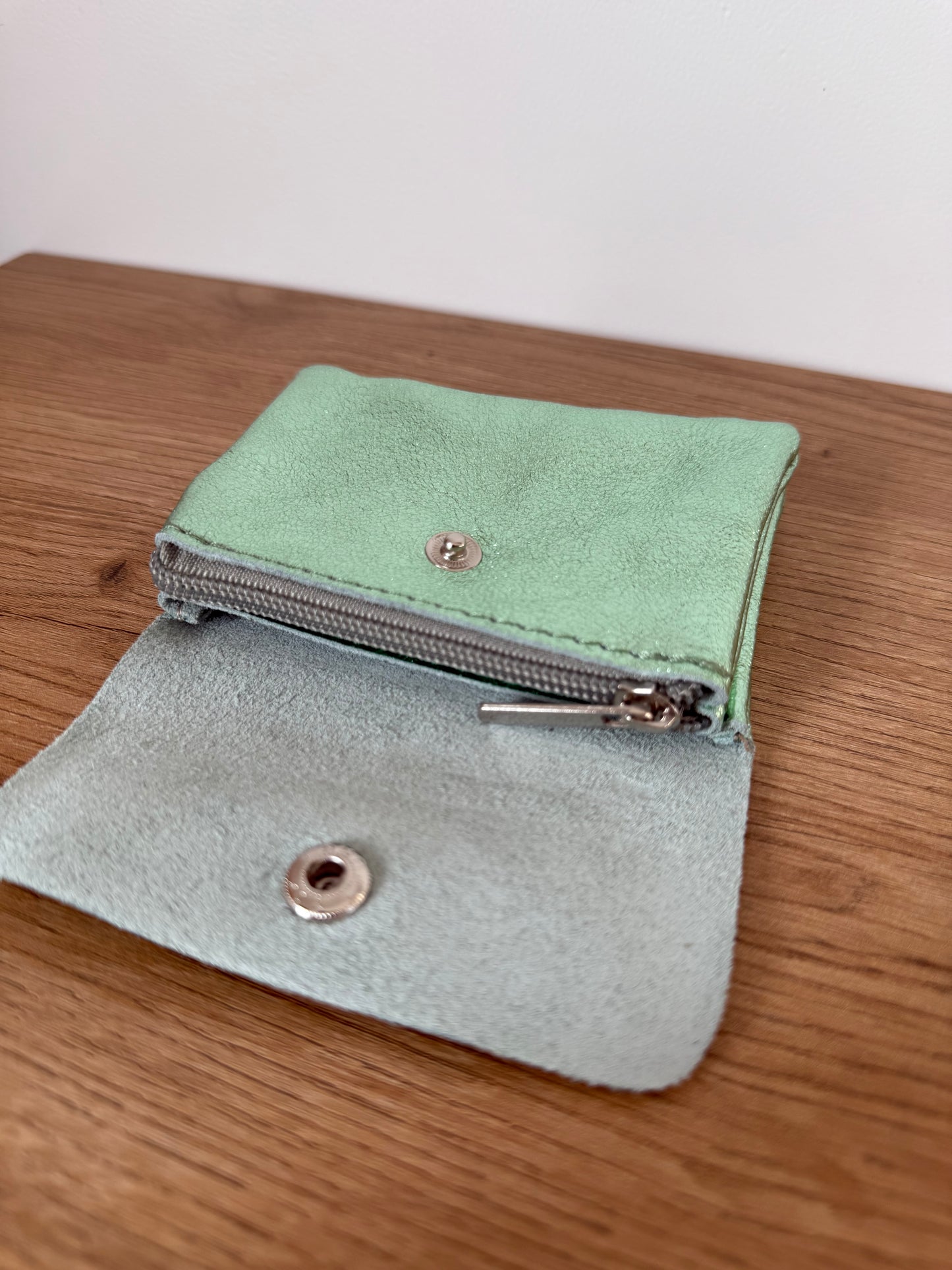 Petit porte monnaie bleu/vert