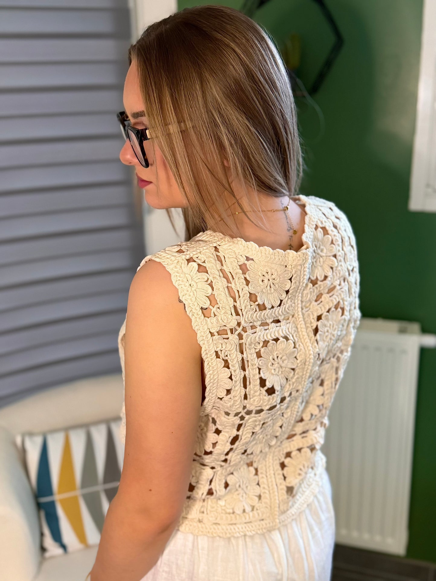 Top en crochet