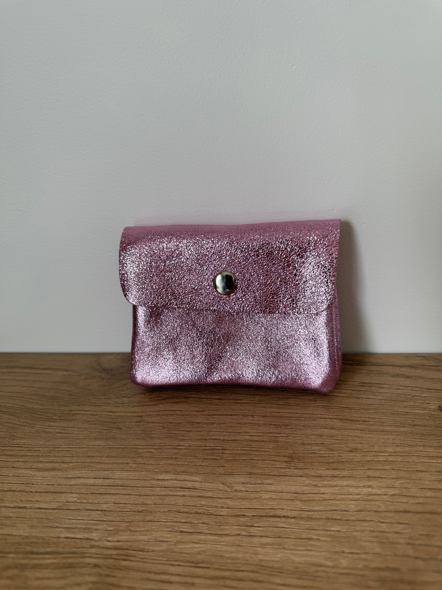 Petit porte monnaie rose clair