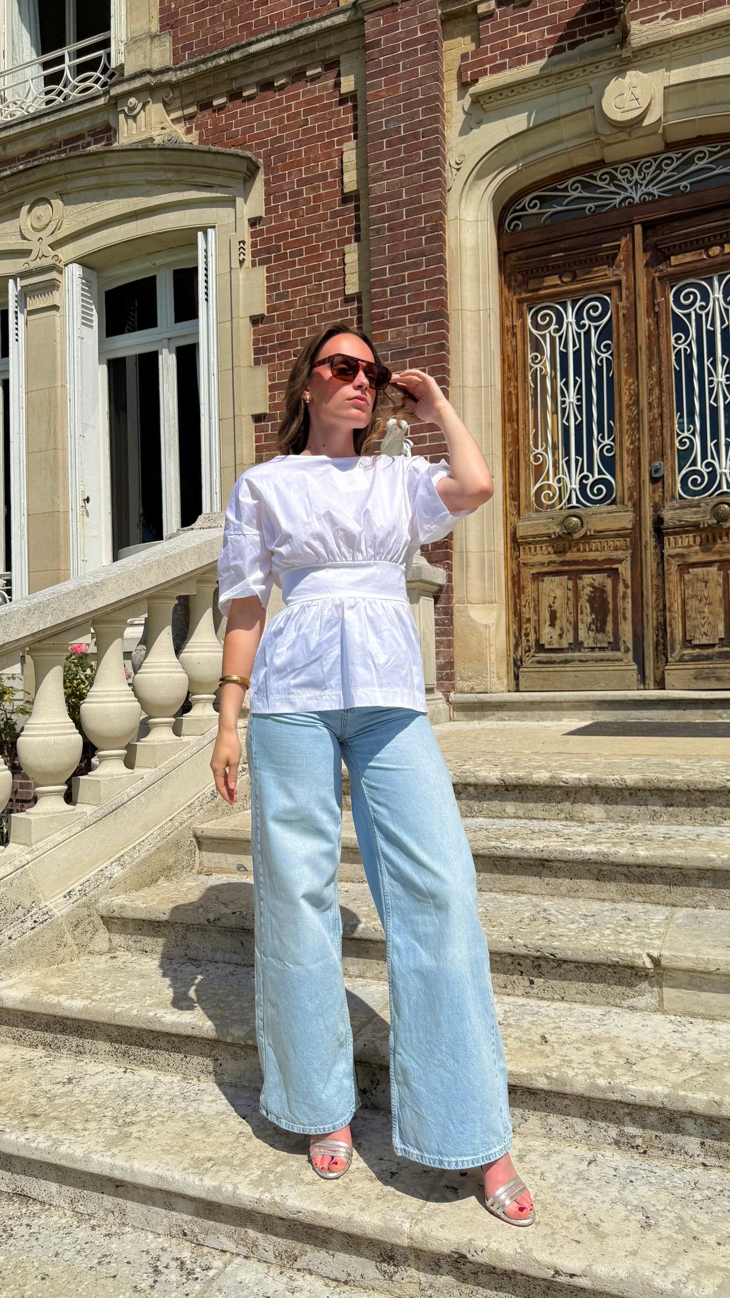 Blouse blanche