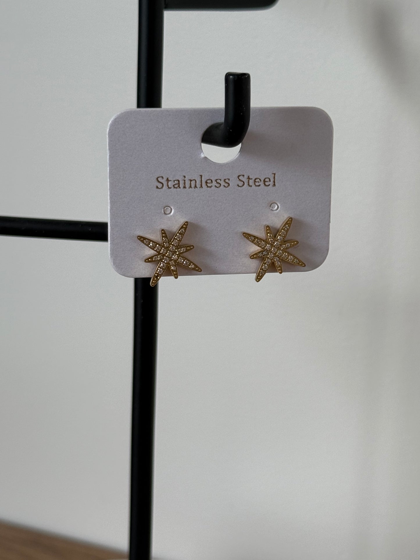 Boucles d’oreilles « Neige »