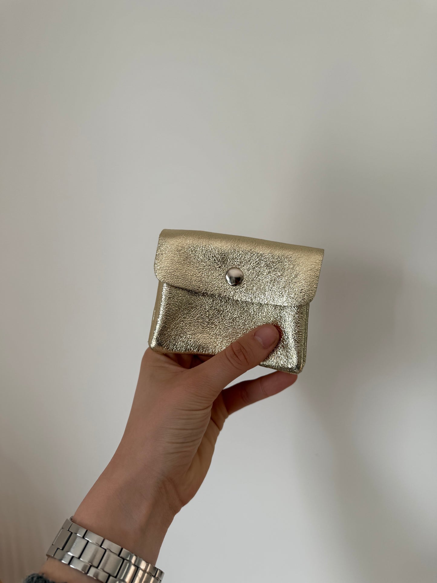 Petit porte monnaie doré