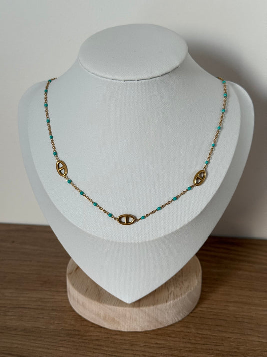 Collier « Blue »