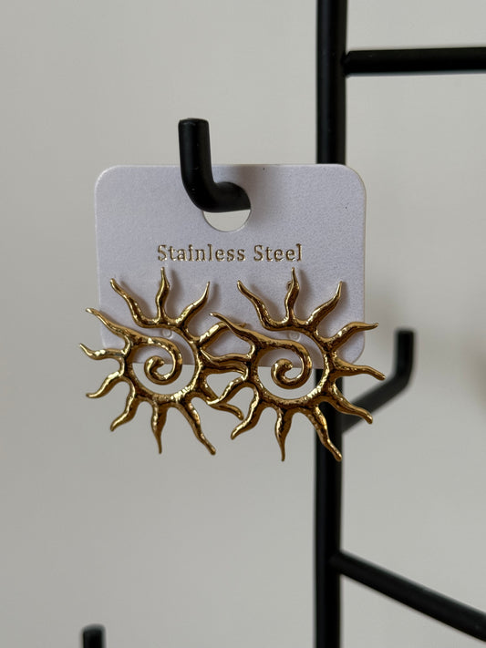 Boucles d’oreilles « Sun »
