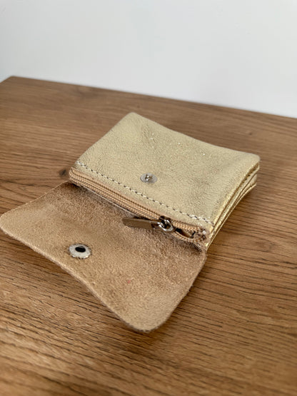 Petit porte monnaie doré