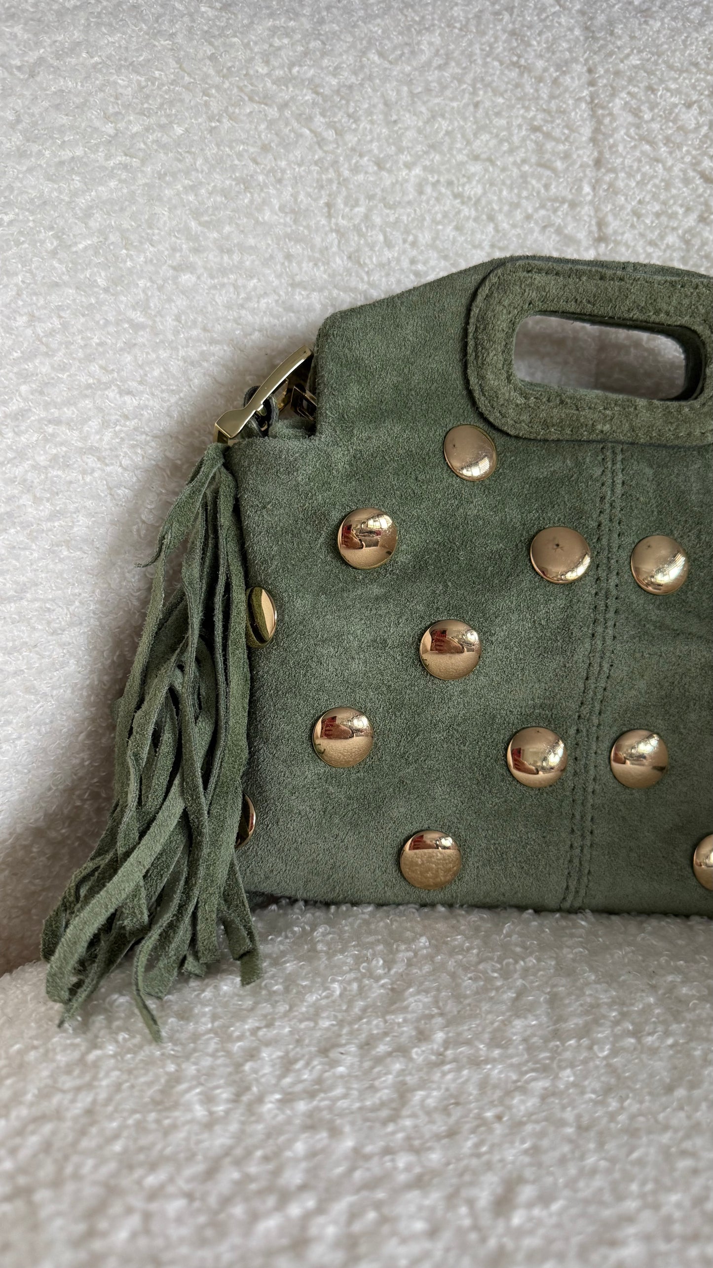 Sac à clous kaki