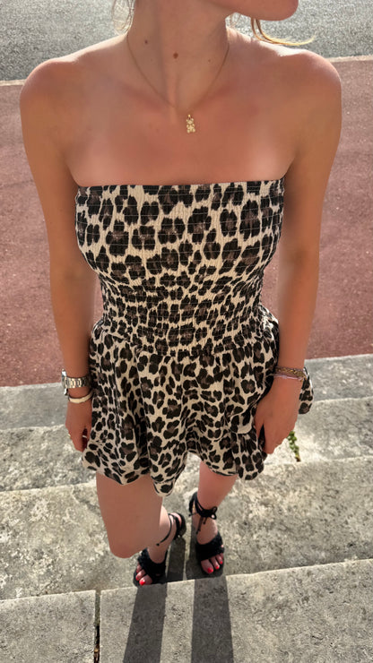 Jupe short bustier