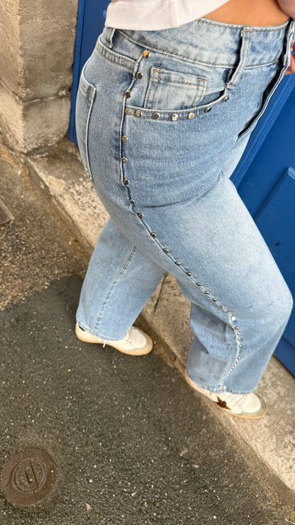 Jeans à clous