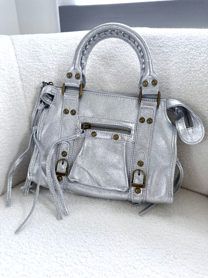 Sac à main Clara argenté