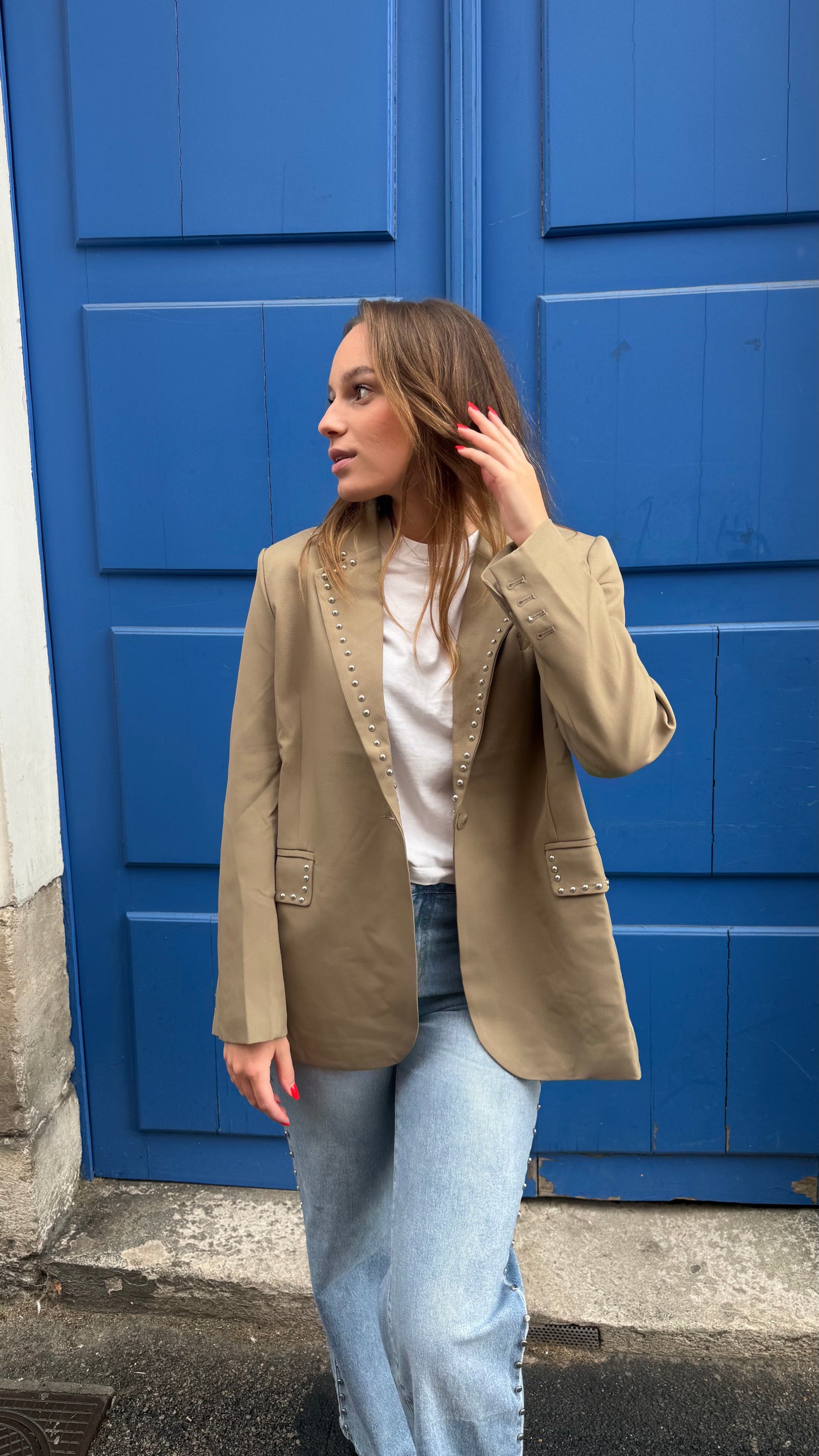 Blazer à clous