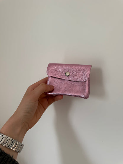 Petit porte monnaie rose clair