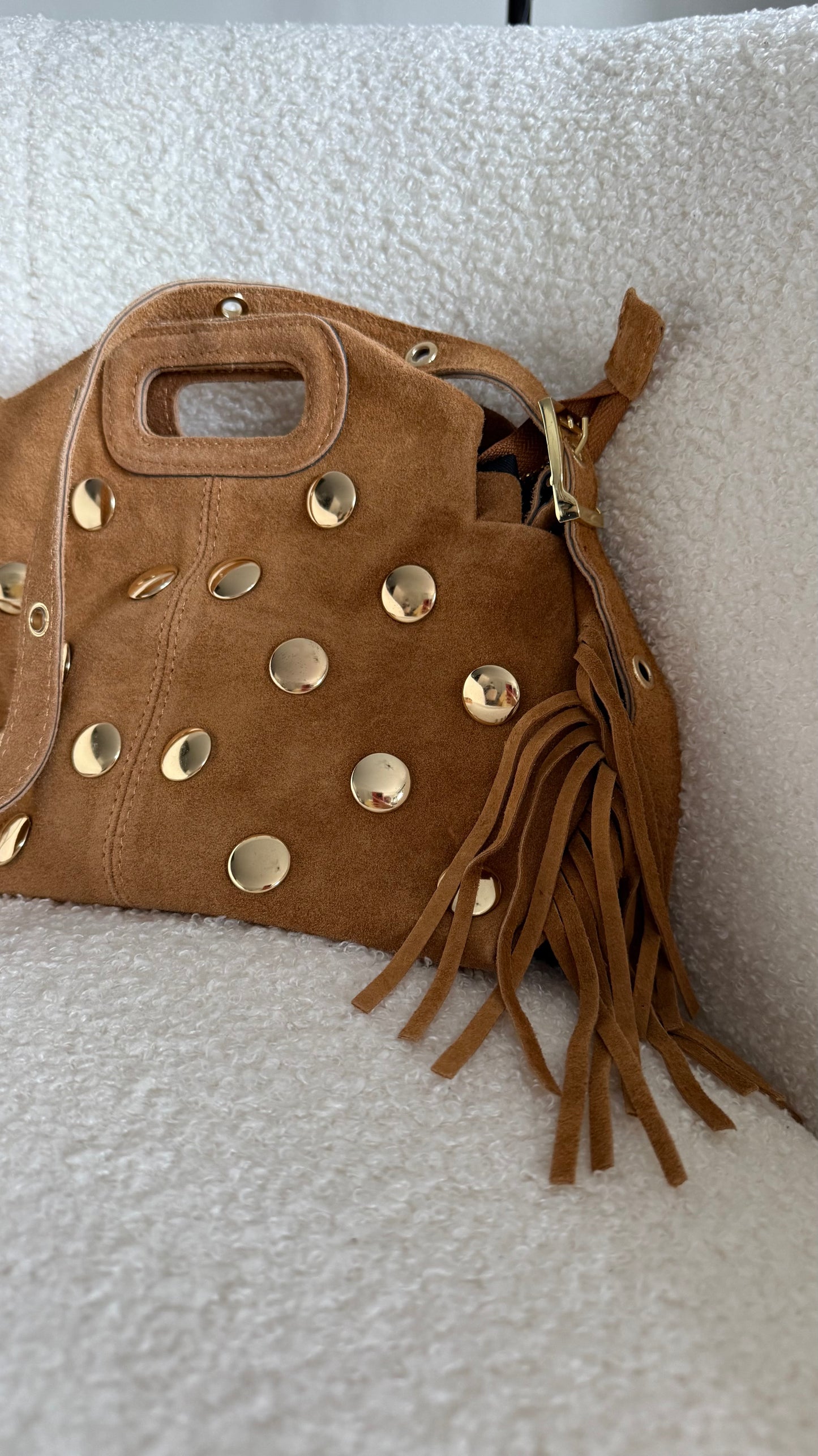 Sac à clous camel