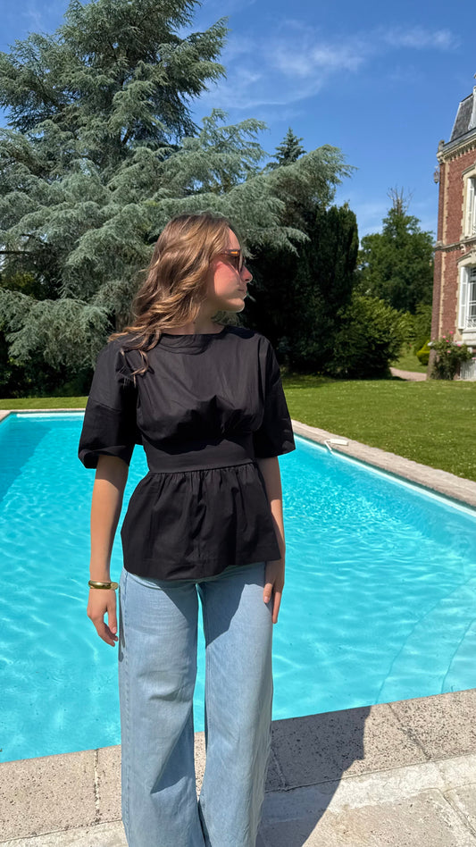 Blouse noir