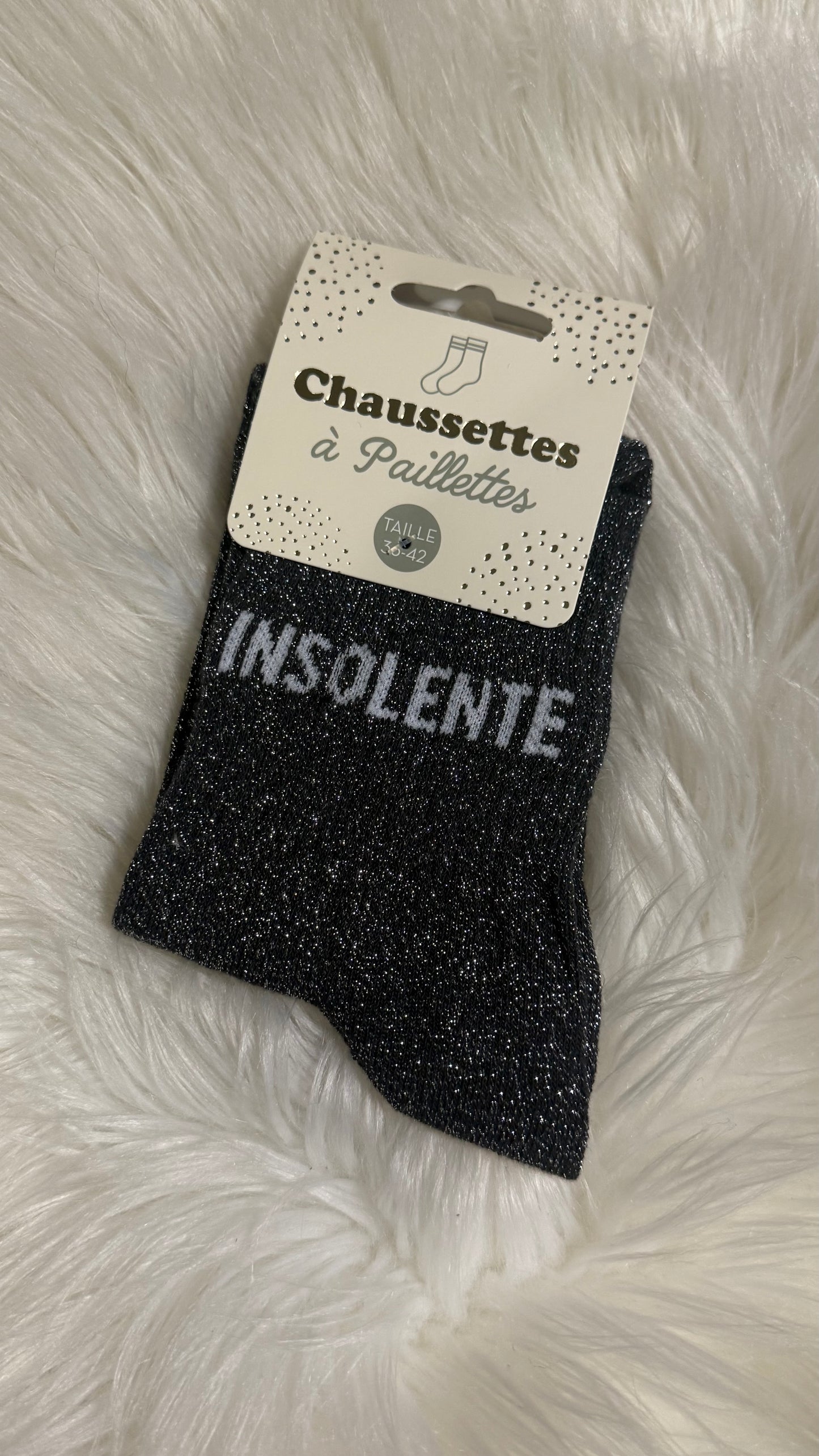 Chaussette « Insolente »