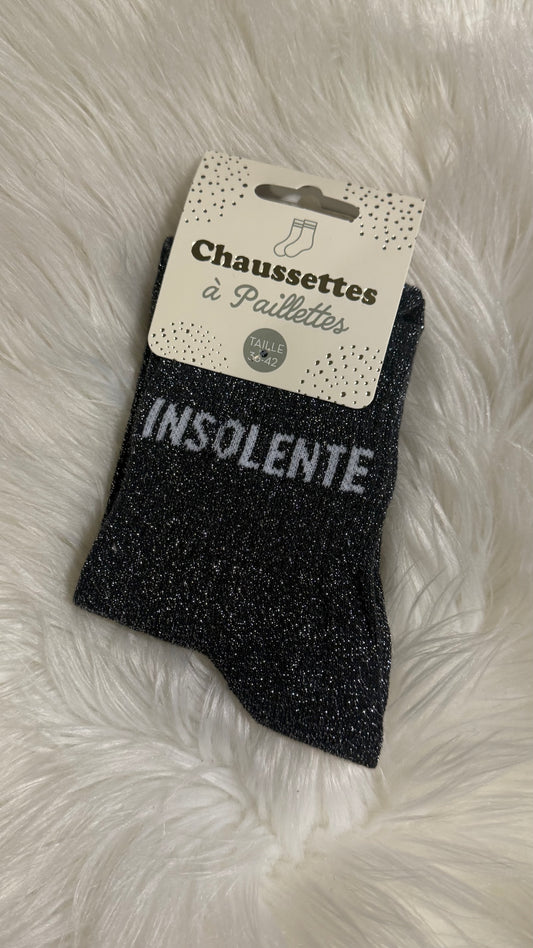 Chaussette « Insolente »