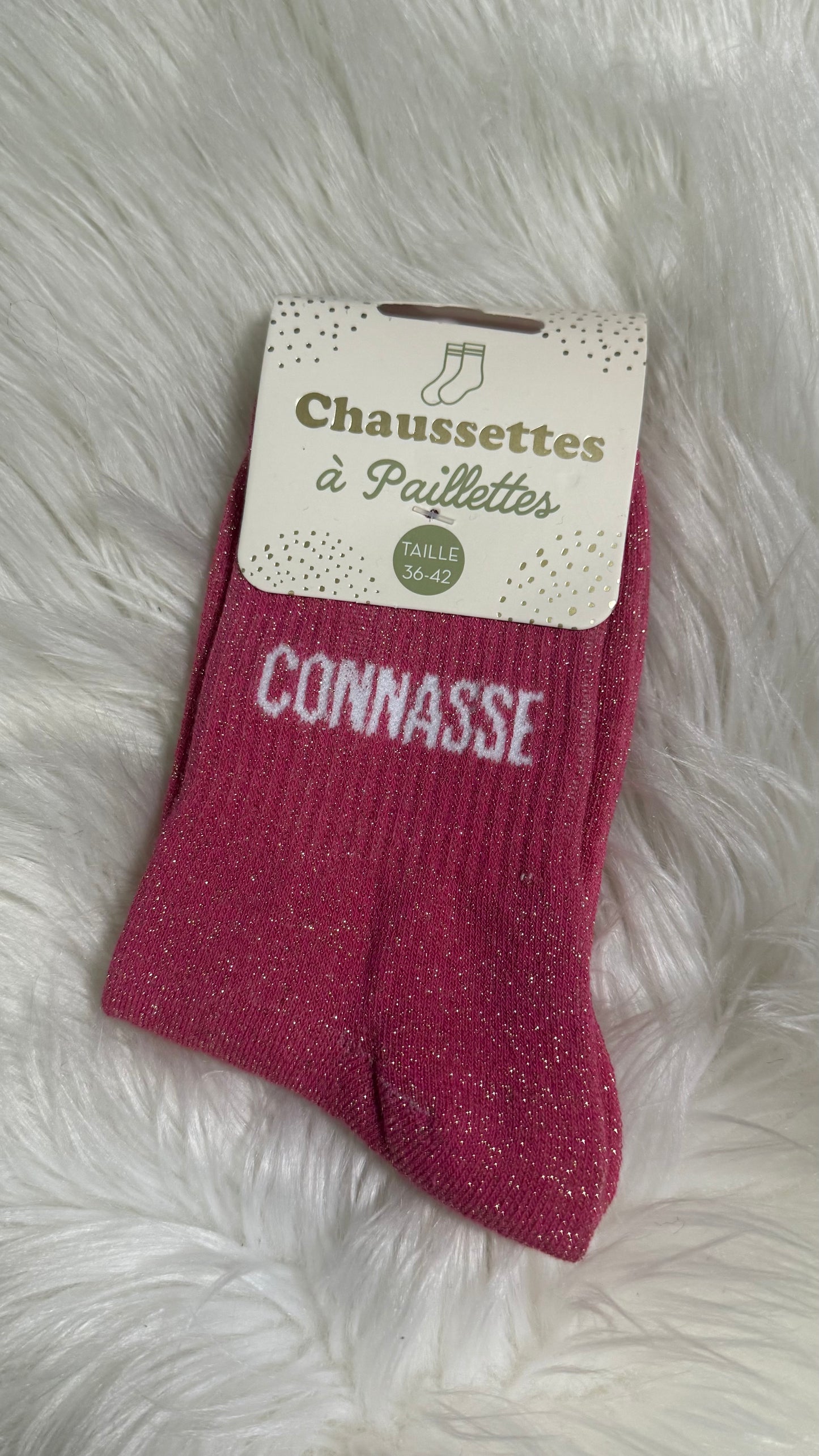 Chaussette « Connasse »