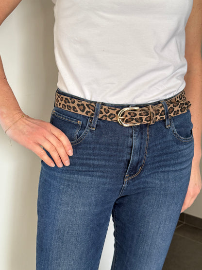 Ceinture léopard
