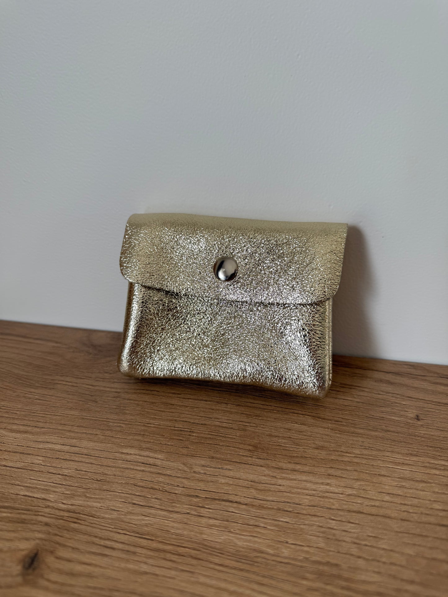 Petit porte monnaie doré