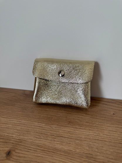 Petit porte monnaie doré