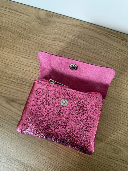 Petit porte monnaie rose