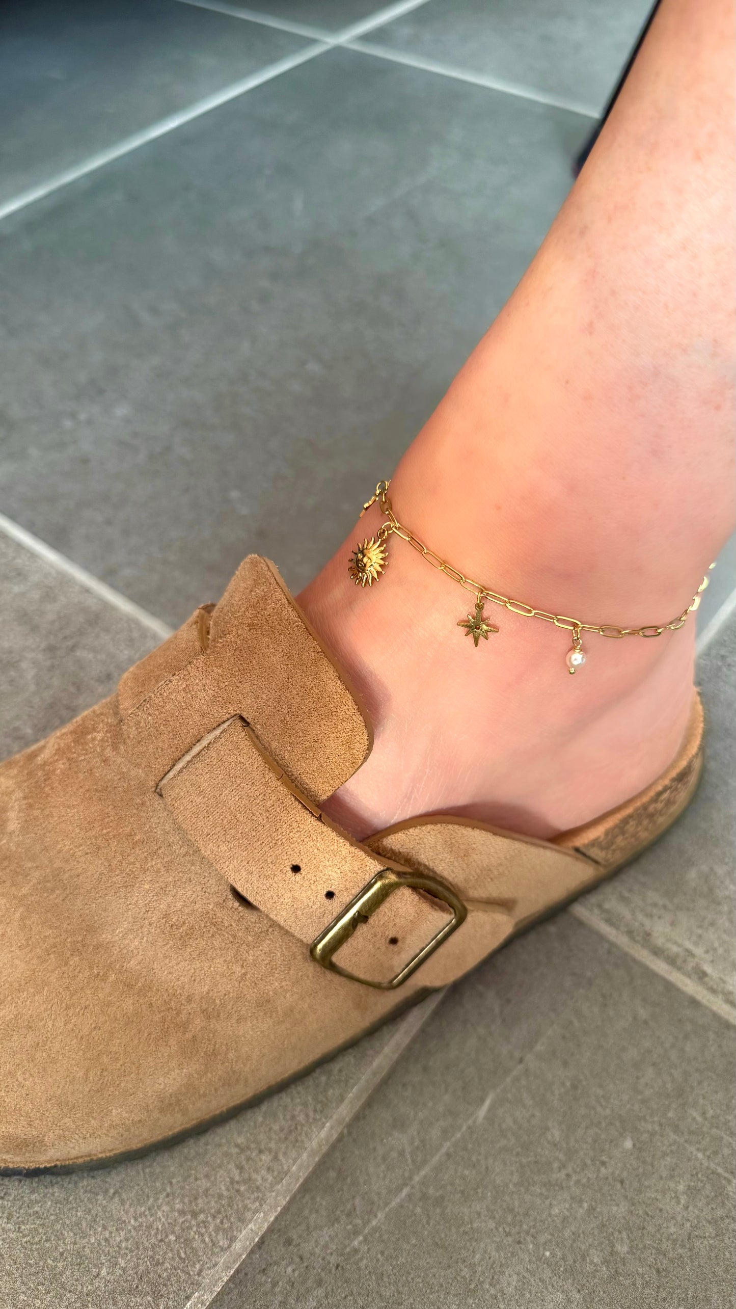 Bracelet cheville Sun