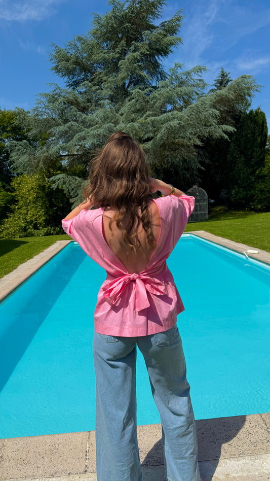 Blouse rose