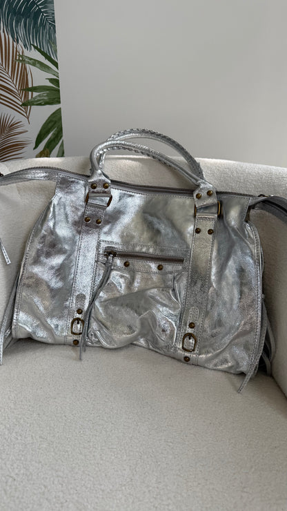 Sac Mila argenté