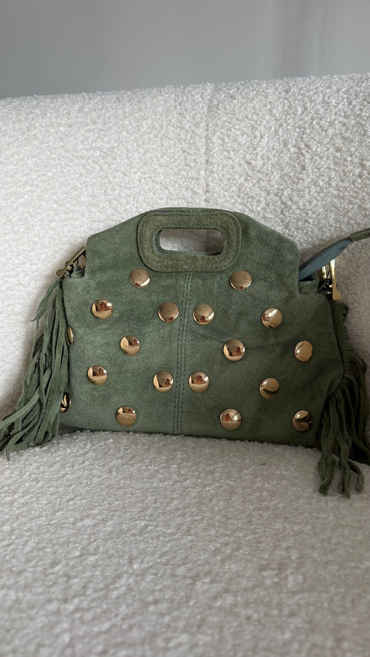 Sac à clous kaki
