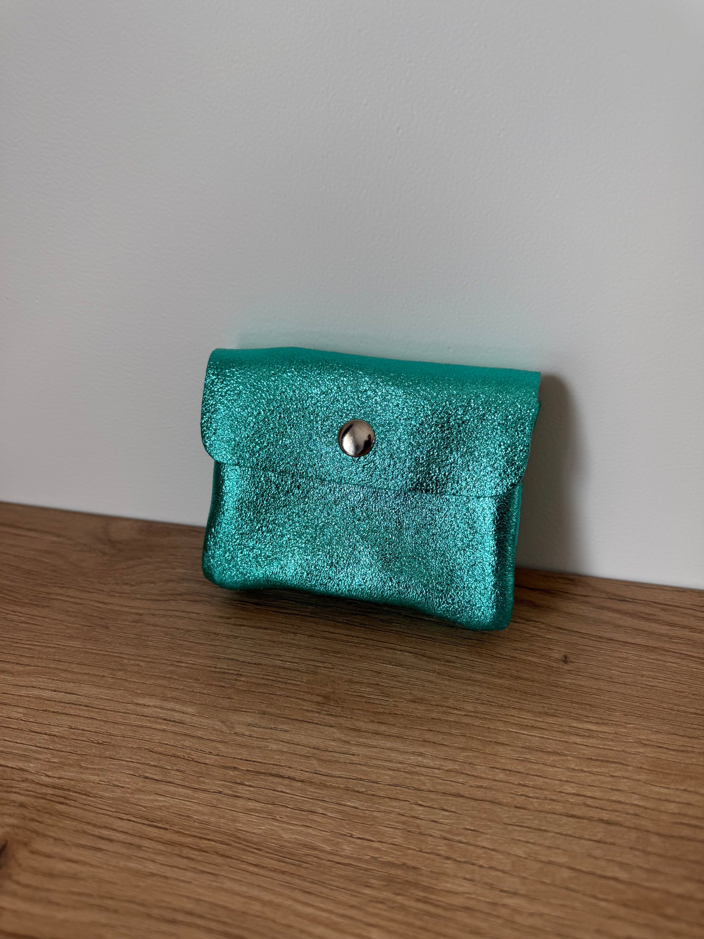 Porte monnaie bleu