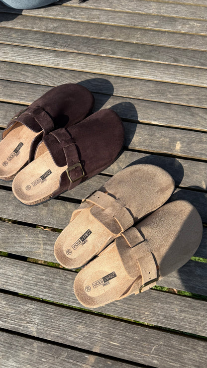 Mules beige
