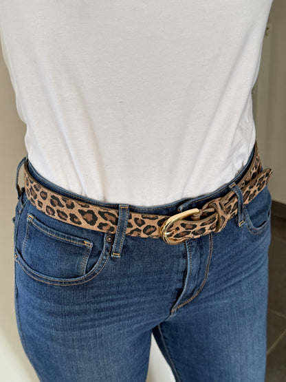 Ceinture léopard