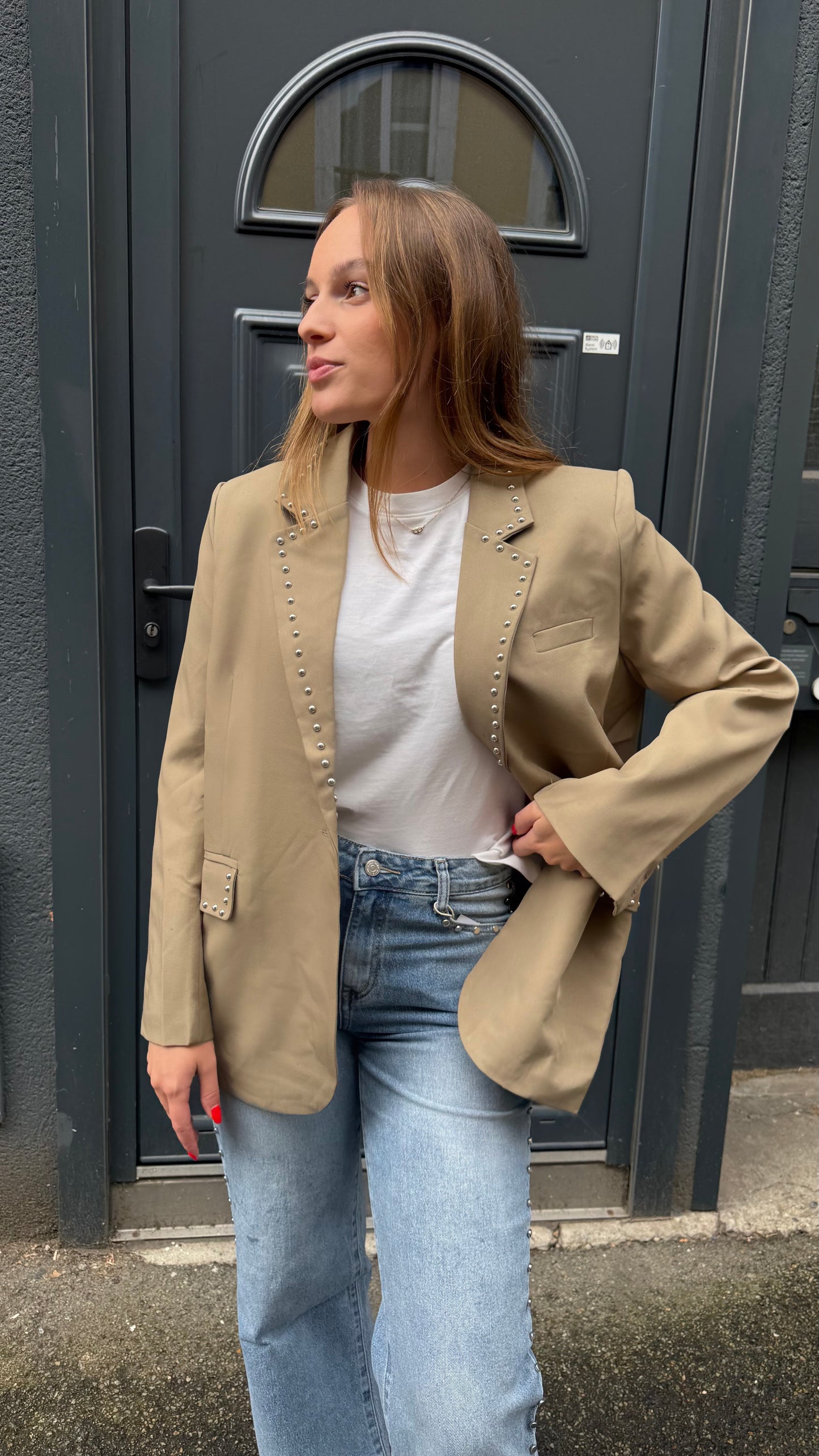 Blazer à clous