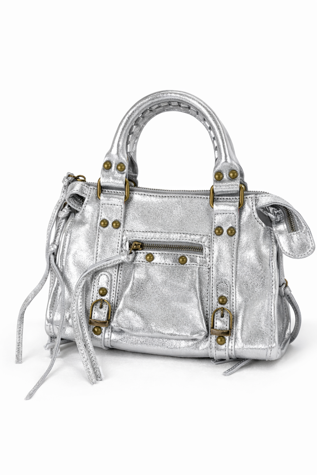 Sac à main Clara argenté
