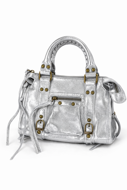 Sac à main Clara argenté